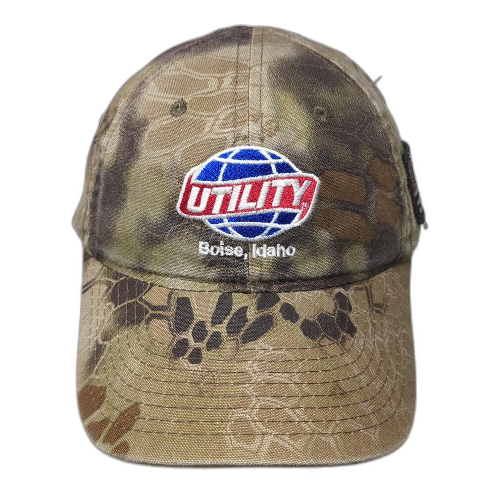Outdoor Cap Baseball Cap Brown One Size Kryptek Camo Utility Boise Idaho Hat